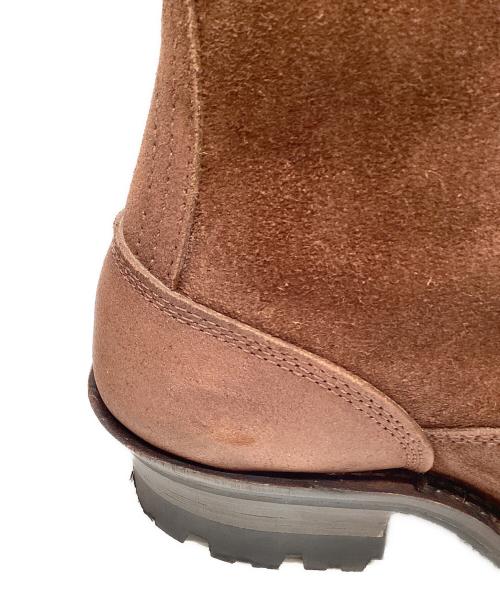 DREW'S BOOTS（ドリューズ ブーツ）DREW'S BOOTS (ドリューズ ブーツ) ALL BROWN ROUGHOUT　ブーツ ブラウン サイズ:8Fの古着・服飾アイテム