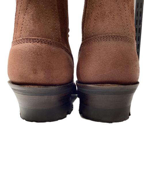 DREW'S BOOTS（ドリューズ ブーツ）DREW'S BOOTS (ドリューズ ブーツ) ALL BROWN ROUGHOUT　ブーツ ブラウン サイズ:8Fの古着・服飾アイテム