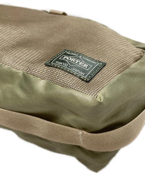 PORTER（ポーター）PORTER (ポーター) SNACK PACK POUCH オリーブの古着・服飾アイテム