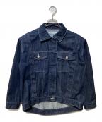 MARECHAL TERREマルシャルテル）の古着「バックプリーツデニムジャケット」｜インディゴ