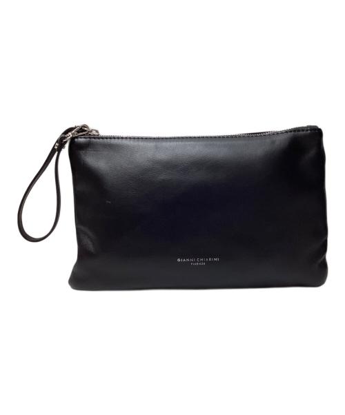 GIANNI CHIARINI（ジャンニ キアリーニ）GIANNI CHIARINI (ジャンニ キアリーニ) キャンバストートバッグ ベージュの古着・服飾アイテム