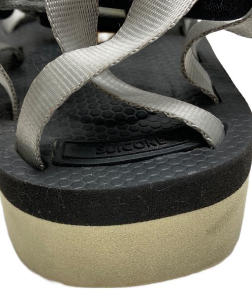 suicoke（スイコック）suicoke (スイコック) ビブラムソールサンダル ブラック サイズ:SIZE 23の古着・服飾アイテム