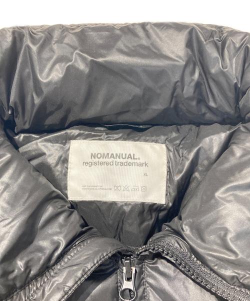NOMANUAL（ノーマニュアル）NOMANUAL (ノーマニュアル) SKADI DUCK DOWN ブラック サイズ:ＸＬの古着・服飾アイテム