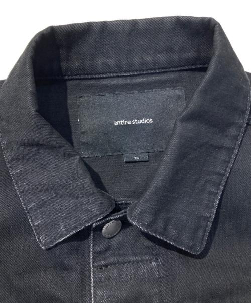 entire studios（エンタイアスタジオ）ENTIRE STUDIOS (エンタイアスタジオ) GEM DENIM JACKET ブラック サイズ:XSの古着・服飾アイテム