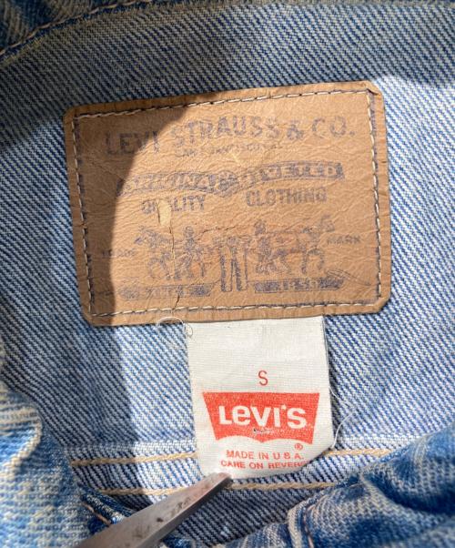 LEVI'S（リーバイス）LEVI'S (リーバイス) デニムジャケット インディゴ サイズ:SIZE Sの古着・服飾アイテム
