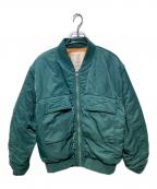 Sea Room lynnシールームリン）の古着「BIGポケットMA-1」｜グリーン