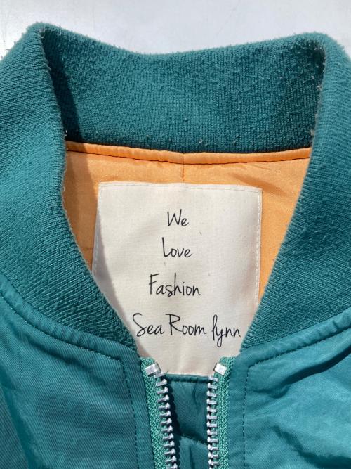 Sea Room lynn（シールームリン）Sea Room Lynn (シールームリン) BIGポケットMA-1 グリーン サイズ:FREEの古着・服飾アイテム
