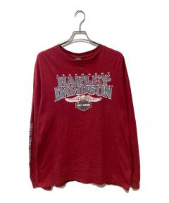 中古・古着通販】HARLEY-DAVIDSON (ハーレーダビッドソン) 袖フレイム