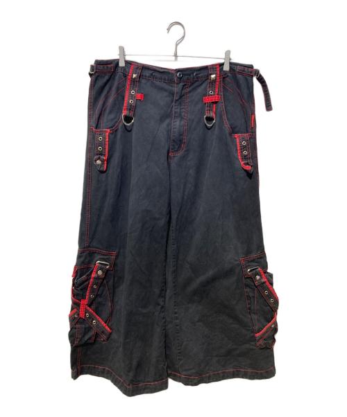 TRIPP NYC（トリップニューヨークシティー）TRIPP NYC (トリップニューヨークシティー) ボンテージワンドパンツ ブラック サイズ:XLの古着・服飾アイテム