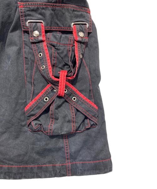 TRIPP NYC（トリップニューヨークシティー）TRIPP NYC (トリップニューヨークシティー) ボンテージワンドパンツ ブラック サイズ:XLの古着・服飾アイテム