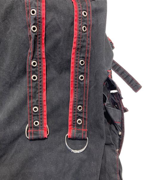 TRIPP NYC（トリップニューヨークシティー）TRIPP NYC (トリップニューヨークシティー) ボンテージワンドパンツ ブラック サイズ:XLの古着・服飾アイテム