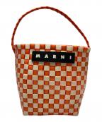 MARNIマルニ）の古着「MARNI MAKET POD バケットバッグ」｜オレンジ