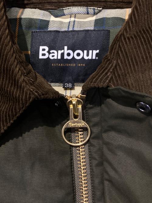 Barbour（バブアー）Barbour (バブアー) BEDALE ポリエステル×コットン オイルドジャケット オリーブ サイズ:38の古着・服飾アイテム