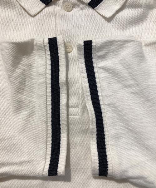 FRED PERRY（フレッドペリー）FRED PERRY (フレッドペリー) 半袖ポロシャツ ホワイト サイズ:42の古着・服飾アイテム