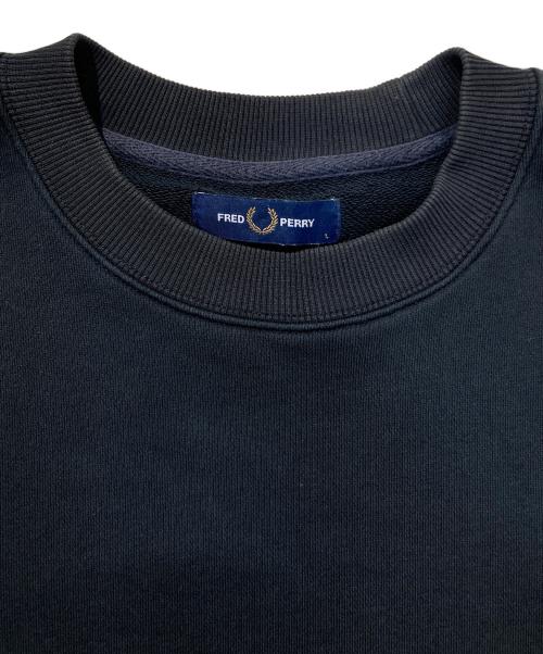 FRED PERRY（フレッドペリー）FRED PERRY (フレッドペリー) スウェット ブラック サイズ:Ｌの古着・服飾アイテム