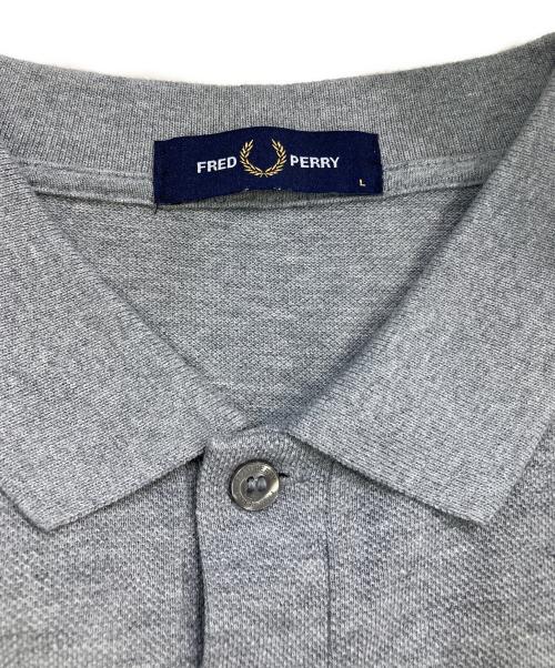 FRED PERRY（フレッドペリー）FRED PERRY (フレッドペリー) 半袖ポロシャツ グレー サイズ:Lの古着・服飾アイテム