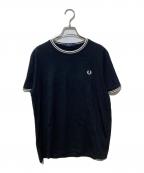 FRED PERRYフレッドペリー）の古着「Twin Tipped T-Shirtt」｜ブラック