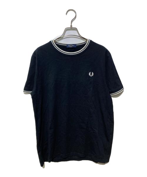 FRED PERRY（フレッドペリー）FRED PERRY (フレッドペリー) Twin Tipped T-Shirtt ブラック サイズ:Lの古着・服飾アイテム