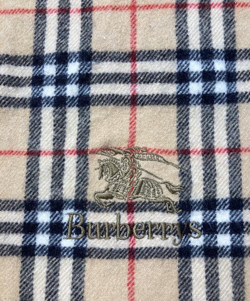 Burberry's（バーバリーズ）Burberry's (バーバリーズ) ノバチェックマフラー ベージュの古着・服飾アイテム