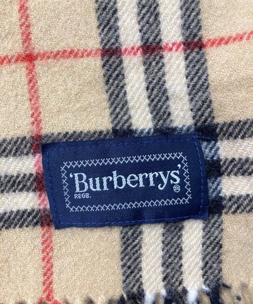 Burberry's（バーバリーズ）Burberry's (バーバリーズ) ノバチェックマフラー ベージュの古着・服飾アイテム