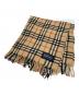 Burberry's（バーバリーズ）の古着「ノバチェックマフラー」｜ベージュ