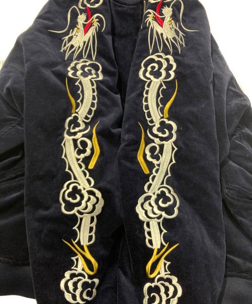 Hyo-Hyo（ホヨホヨ）Hyo-Hyo (ホヨホヨ) スタジャン ネイビー サイズ:Lの古着・服飾アイテム