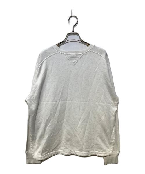 AURALEE（オーラリー）AURALEE (オーラリー) LIGHT FLOWY SWEAT ホワイト サイズ:1の古着・服飾アイテム