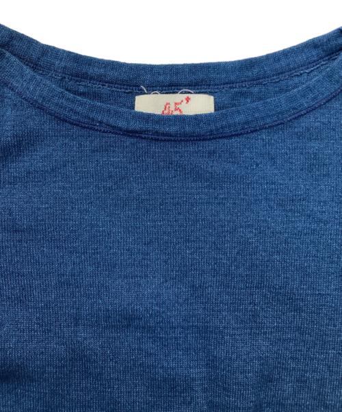 45R（フォーティファイブ・アール）45R (フォーティファイブ・アール) AI INDIGO カットソー インディゴ サイズ:2の古着・服飾アイテム