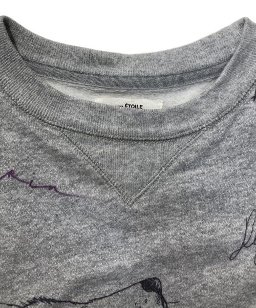 ISABEL MARANT ETOILE（イザベルマランエトワール）ISABEL MARANT ETOILE (イザベルマランエトワール) Tigrane Sweatshirt グレー サイズ:40の古着・服飾アイテム