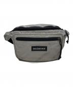 BALENCIAGAバレンシアガ）の古着「パワーオブドリームスプリントヒップバッグ」｜グレー