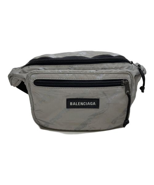 BALENCIAGA（バレンシアガ）BALENCIAGA (バレンシアガ) パワーオブドリームスプリントヒップバッグ グレーの古着・服飾アイテム