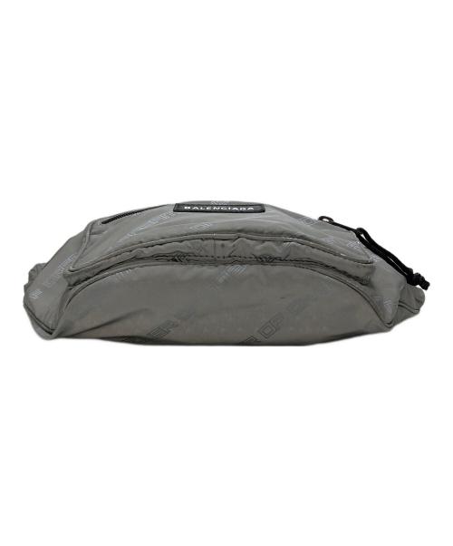 BALENCIAGA（バレンシアガ）BALENCIAGA (バレンシアガ) パワーオブドリームスプリントヒップバッグ グレーの古着・服飾アイテム