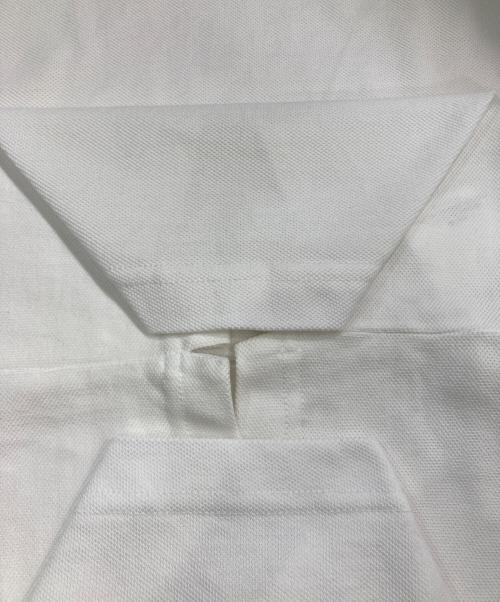 MONCLER（モンクレール）MONCLER (モンクレール) ポロシャツ ホワイト サイズ:XSの古着・服飾アイテム