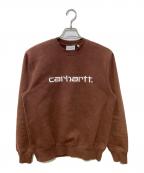 CarHarttカーハート）の古着「裏起毛スウェット」｜ブラウン