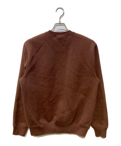 CarHartt（カーハート）CarHartt (カーハート) 裏起毛スウェット ブラウン サイズ:Sの古着・服飾アイテム
