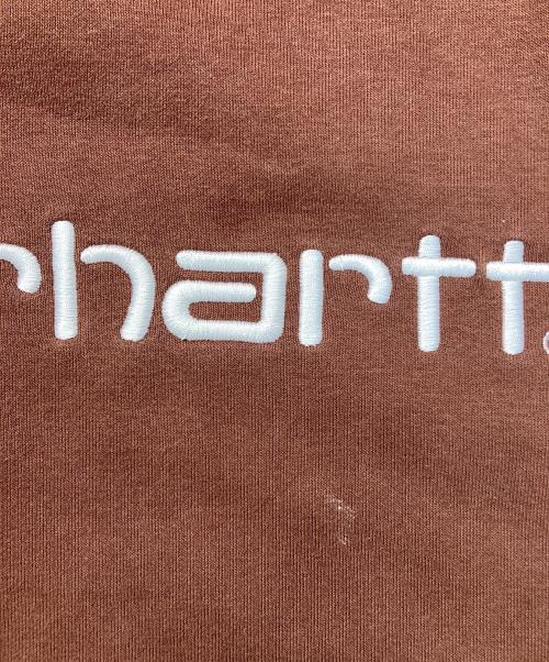 CarHartt（カーハート）CarHartt (カーハート) 裏起毛スウェット ブラウン サイズ:Sの古着・服飾アイテム