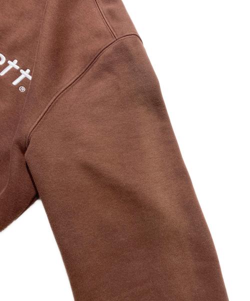 CarHartt（カーハート）CarHartt (カーハート) 裏起毛スウェット ブラウン サイズ:Sの古着・服飾アイテム
