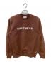 CarHartt（カーハート）の古着「裏起毛スウェット」｜ブラウン