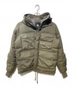 G-STAR RAWジースターロゥ）の古着「Field Hooded Puffer Jacket」｜オリーブ
