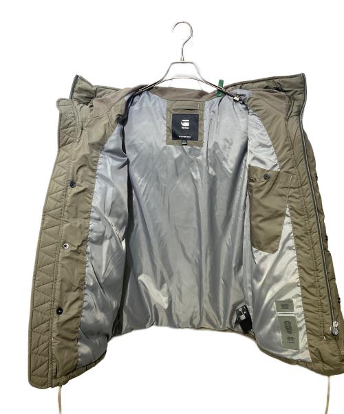 G-STAR RAW（ジースターロゥ）G-STAR RAW (ジースターロゥ) Field Hooded Puffer Jacket オリーブ サイズ:Ｍの古着・服飾アイテム