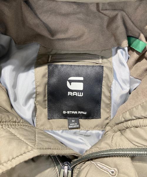 G-STAR RAW（ジースターロゥ）G-STAR RAW (ジースターロゥ) Field Hooded Puffer Jacket オリーブ サイズ:Ｍの古着・服飾アイテム