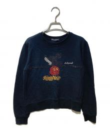 DOLCE & GABBANA（ドルチェ＆ガッバーナ）の古着「ラメスウェット」｜ブラック
