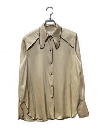 TODAYFUL（トゥデイフル）の古着「LIFEs Mellow Stitch Shirts」｜ベージュ