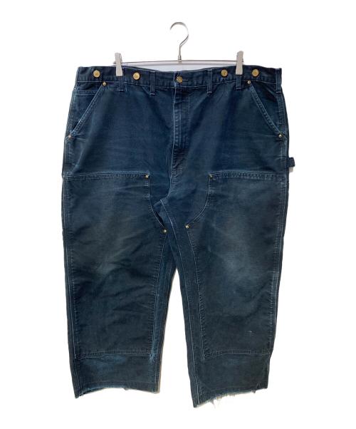 CarHartt（カーハート）CarHartt (カーハート) ダブルニーワークパンツ ネイビー サイズ:40×30の古着・服飾アイテム