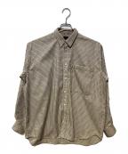 DAIWA PIER39ダイワ ピア39）の古着「TECH REGULAR COLLAR SHIRTS」｜ベージュ