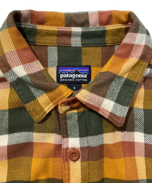 Patagonia（パタゴニア）Patagonia (パタゴニア) ネルシャツ オレンジ サイズ:Sの古着・服飾アイテム