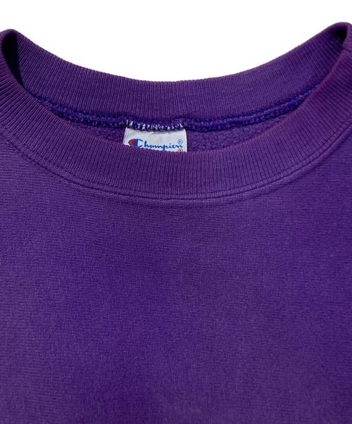 Champion（チャンピオン）Champion (チャンピオン) リバースウィーブスウェット パープル サイズ:Mの古着・服飾アイテム