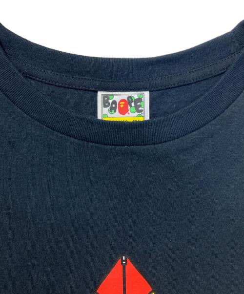 A BATHING APE（アベイシングエイプ）A BATHING APE (アベイシングエイプ) Classic Milo Tee ブラック サイズ:XLの古着・服飾アイテム