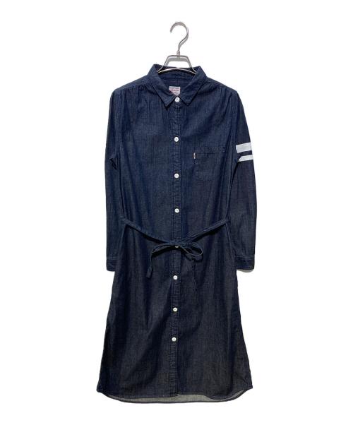 MOMOTARO JEANS（桃太郎ジーンズ）MOMOTARO JEANS (桃太郎ジーンズ) 8ozデニムワンピース インディゴ サイズ:Ⅿの古着・服飾アイテム