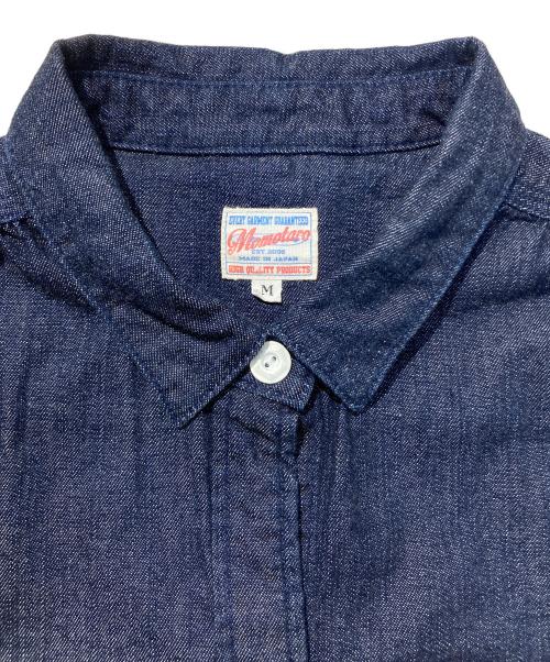 MOMOTARO JEANS（桃太郎ジーンズ）MOMOTARO JEANS (桃太郎ジーンズ) 8ozデニムワンピース インディゴ サイズ:Ⅿの古着・服飾アイテム